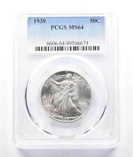1939 Walking Liberty Half Dollar MS64 PCGS *2713