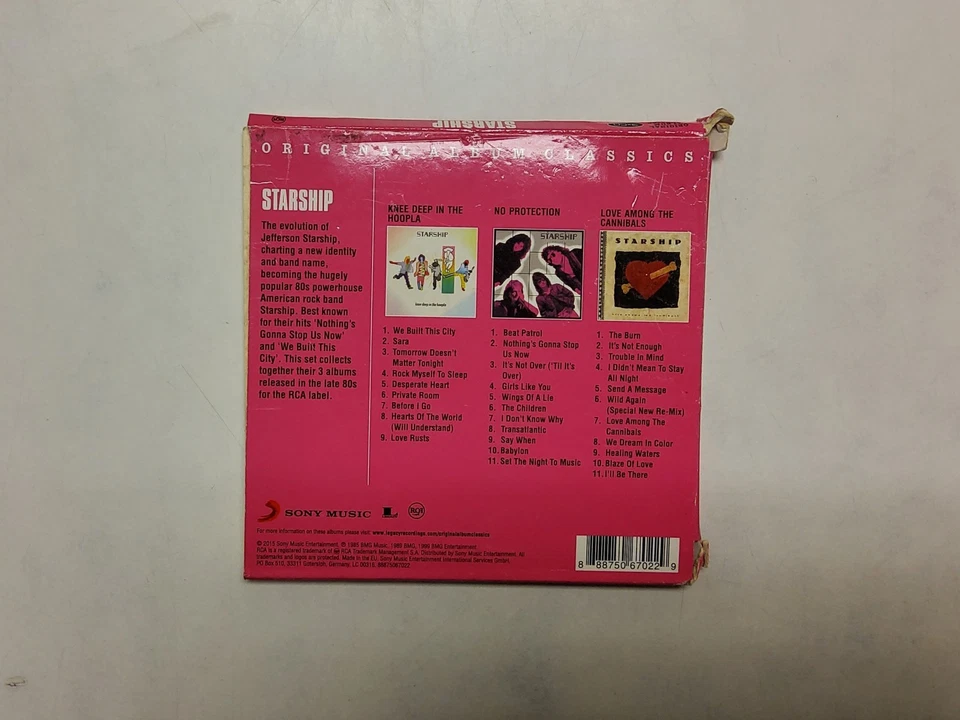 Starship: Original Album Series CD BoxSet 3 Discs (L20) - Image 3 of 4