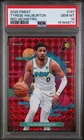 2025-26 Topps Finest Tyrese Haliburton Uncommon Red Geometric /5 PSA 10