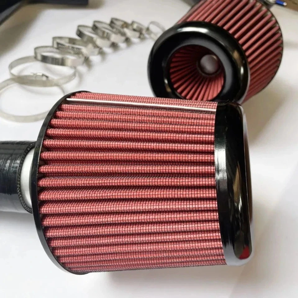 Filtres À Air Double Cône Pour BMW N54 135i 335i 535i Z4 3.0L Turbo 2006-2010 - Photo 3/4