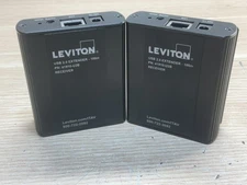 Leviton - USB 2.0 Extender Receiver - 100 meters - 41910-U2B/lot Of 2 /JUA2512
