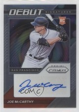2021 Panini Prizm Debut Signatures Joe McCarthy #DS-JM Auto 10ow
