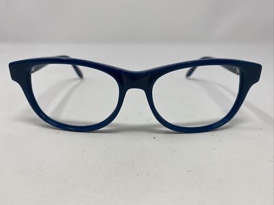 Roberto Cavalli Italy Huahine 688 092 54-16-140 Blue Eyeglasses Frame GO00 Roberto Cavalli Blue Eyeglass Frames for sale | eBay main image 3