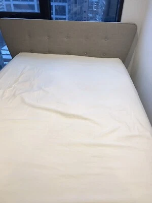 Move Out Sale Queen Size Fabric Bed Frame Mint Condition Beds Gumtree Australia Melbourne City Melbourne Cbd 1255251746
