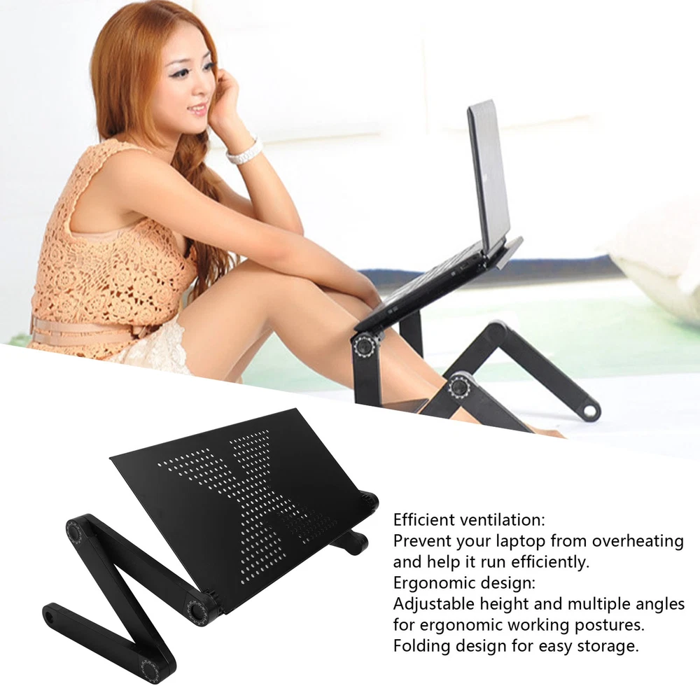 Laptop Stand 360° Height Foldable Notebook Stand Holder 480x260