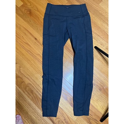 Mondetta Performance+Luxury Leggings High Rise Workout Running Yoga  Pockets M
