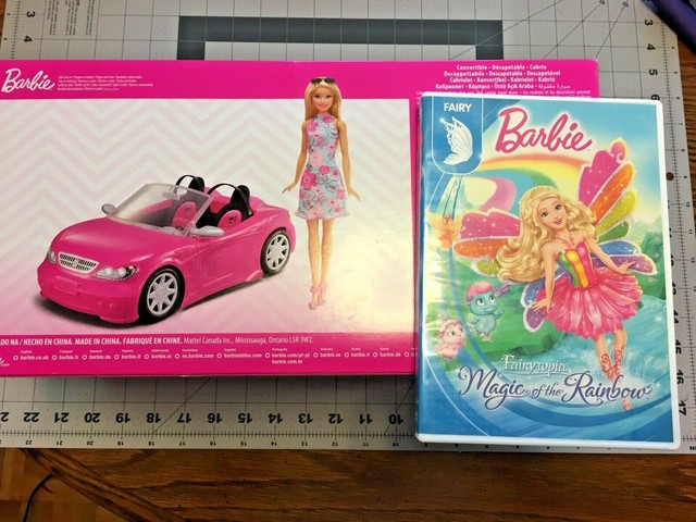 barbie ultimate puppy mobile with 4 dolls