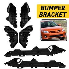 For 2009 2013 Toyota Corolla Set Left Rear Bumper Cover Retainer Brackets Right