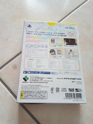 UTA NO PRINCE SAMA MUSIC 3 LIMITED EDITION PSVITA PS VITA JAPAN NEW