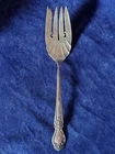 BROCADE 9" SERVING FORK International Sterling 1950 estate