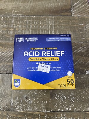 Maximum Strength Acid Relief Tablets 20 Mg