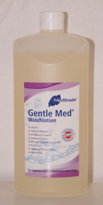 Gentle-med Waschlotion flüssige Seife 1 Liter PZN-11170320 Neu mit Rechnung
