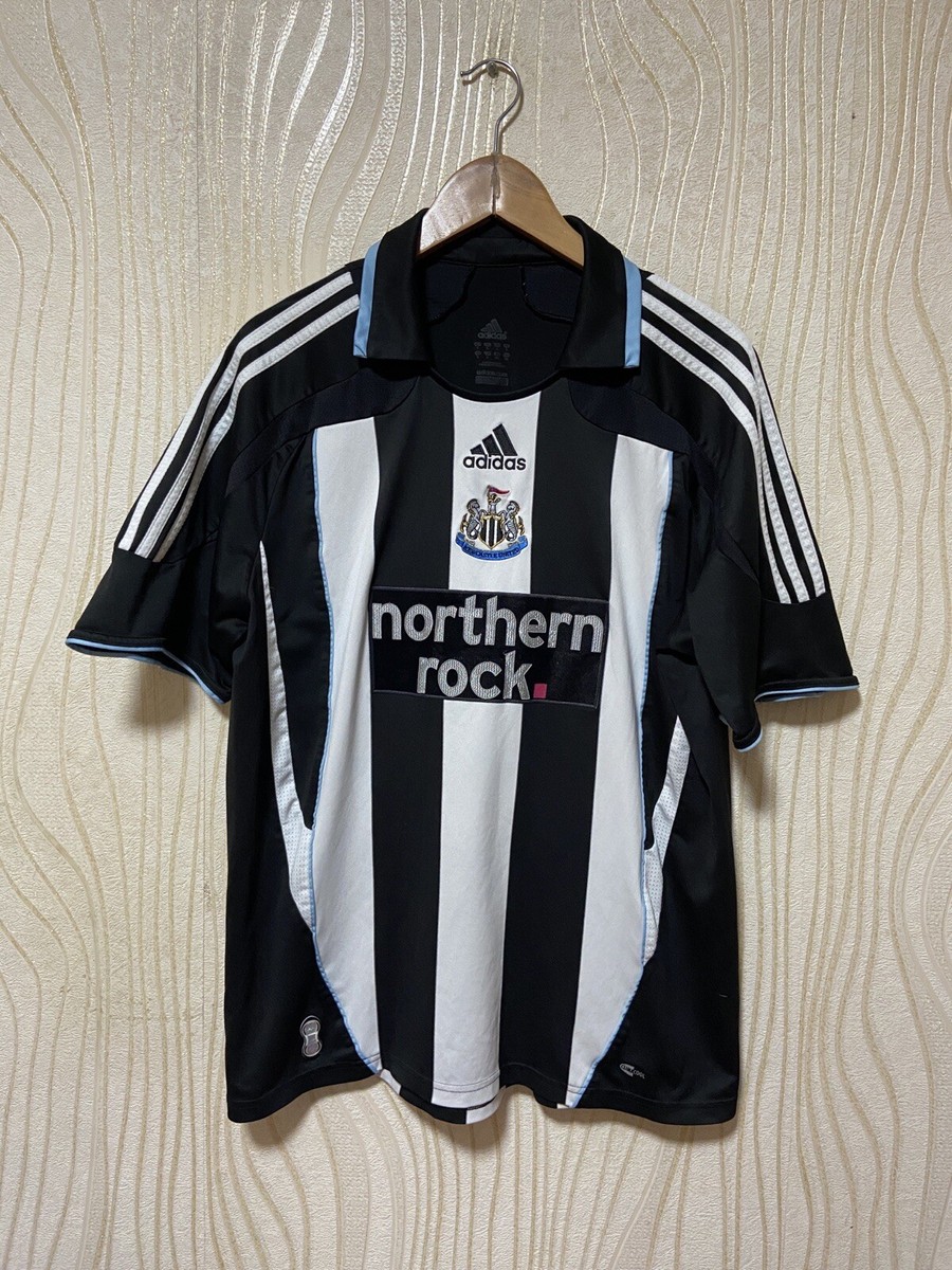 NEWCASTLE UNITED 2007 2009 HOME SHIRT JERSEY ADIDAS 695512