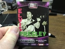 2010 Press Pass Milestones Diamond Elvis Presley # 12