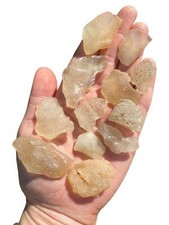 Raw Libyan Desert Glass Crystal - Libyan Gold Tektite from Sahara Desert, Libya