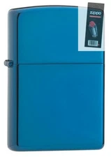 Zippo 20446 sapphire cigarette cigar full size Lighter + FLINT PACK