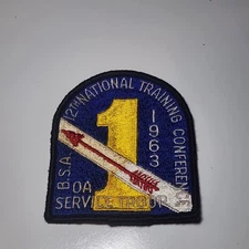 12TH NATIONAL TRAINING CONFERENCE 1963 OA SERVICE TROOP (RARE) CP1124