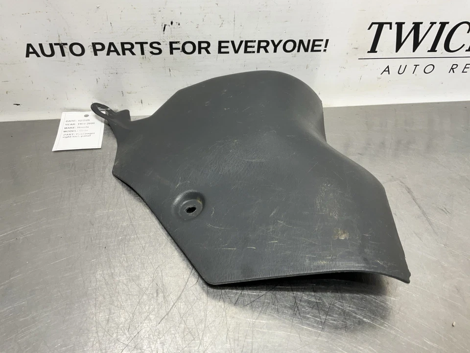 Honda Civic 1996-2000 pasajero panel de retroceso derecho gris oscuro OEM Foto 4 de 4