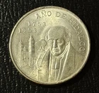 Photo of a 1953 Mexico 5 Pesos Silver from an eBay listing that sold on Jul 19, 2026