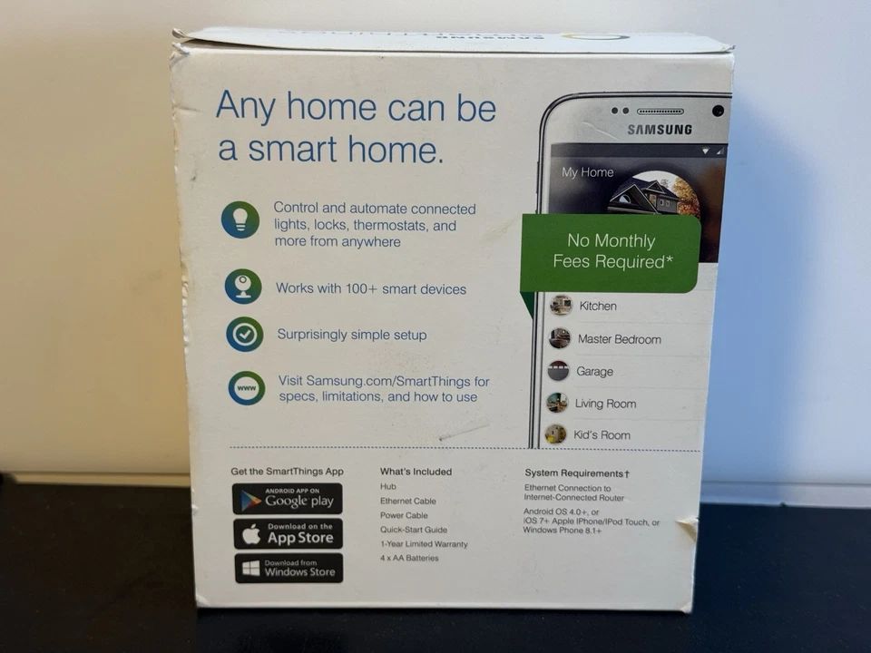 Samsung SmartThings Smart House Home Hub (2nd Gen) - STH-ETH-250 - Image 3 of 4