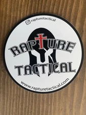 RAPTURE TACTICAL SPARTAN Gear Hunting Equipment Firearm Gun Sticker Decal