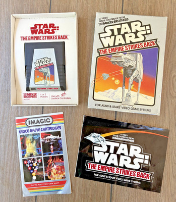 Atari 2600 Star Wars: The Empire Strikes Back Complete In Box (CIB) +FAST SHIP!