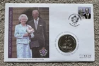 2007 British Virgin Islands $1 In FDC. QEII Diamond Wedding Anniv 1 Stamp 1118