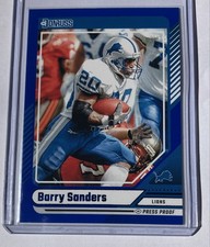 2024 Panini Donruss - Barry Sanders #266 Blue Press Proof