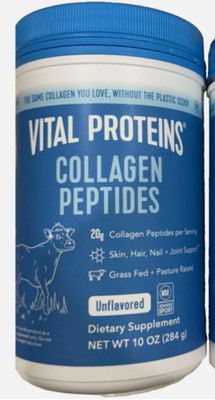 7/29 DATE! Vital Proteins Collagen Peptides Powder Unflavored, 13 Servings