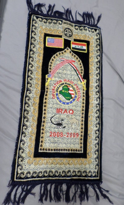 HANDMADE IRAQI FREEDOM OIF 82ND AIRBORNE DEPLOYMENT 2008-2009 MINI