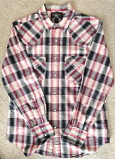 Vintage RRL Western Snap Button Holiday Style...