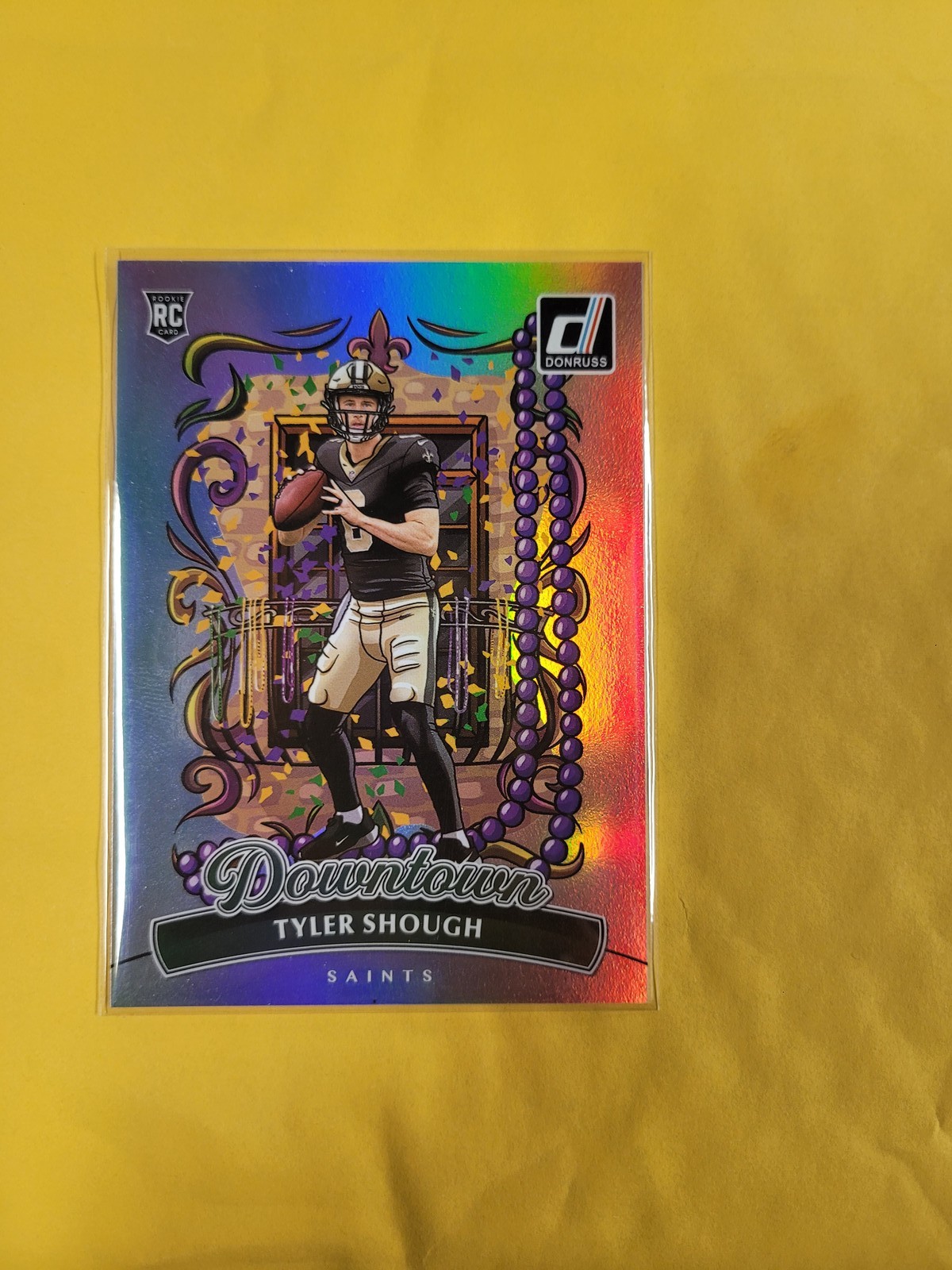 2025 Panini Donruss Downtown Tyler Shough RC