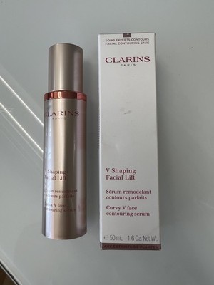Clarins V Shaping Facial Lift 1.6 oz | Curvy V Face Contouring Serum Anti-Aging