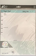The Happy Planner - Paper -11"x 8.5" - 40ct "Project/Goal - 8195