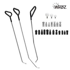 25Pcs WHDZ Puller Rods – Dent Paintless Push Hail Repair Tips Set Kits