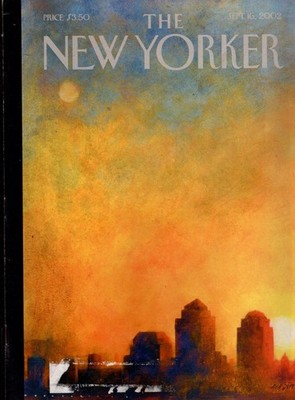 2002 New Yorker  September 16 - Saharan dust over Manhattan - Juan