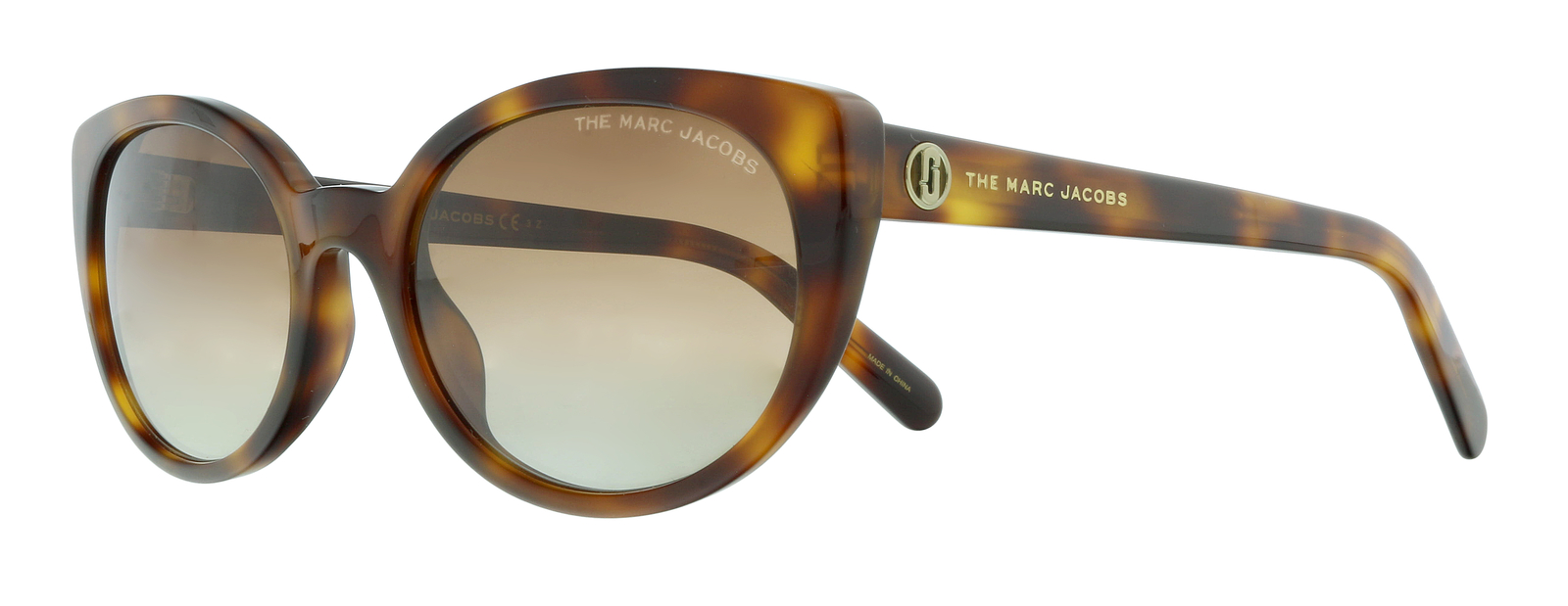 Поляризованные солнцезащитные очки Marc Jacobs MARC 525/S LA 02IK Havana Gold Cateye