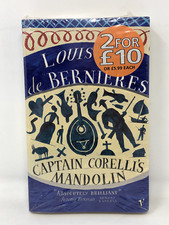 Image of Paperback Captain Corelli's Mandolin By Louis De Bernieres UK Factory Sealed
