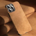 For iPhone 17 16 15 14 13 Pro Max 12 11 Leather ShockProof Slim Soft Case Cover