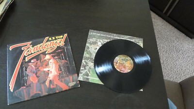 1975 LONDON RECORDS ZZ TOP FANDANGO   VINYL  ALBUM 