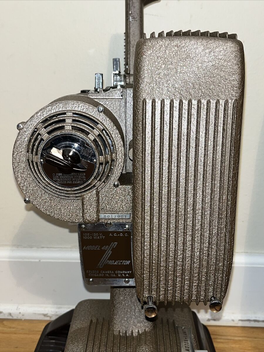 Revere Model 48 - 16mm Film Projector w/Original Case, Cord Revere Model 48 - 16mm Film Projector w/Original Case, Cord