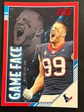 2020 Score Game Face Football Cards