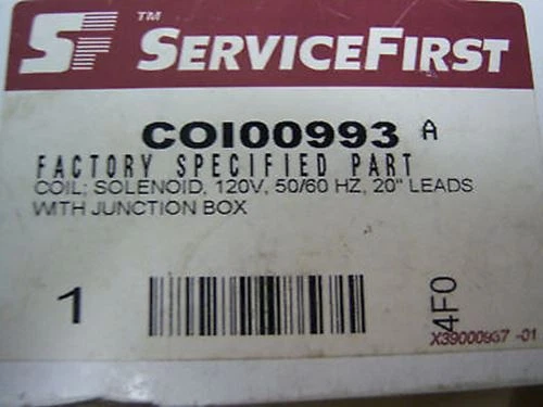 Service First соленоидная катушка COI00993 Sporlan MKC-2 - Изображение 3 из 3