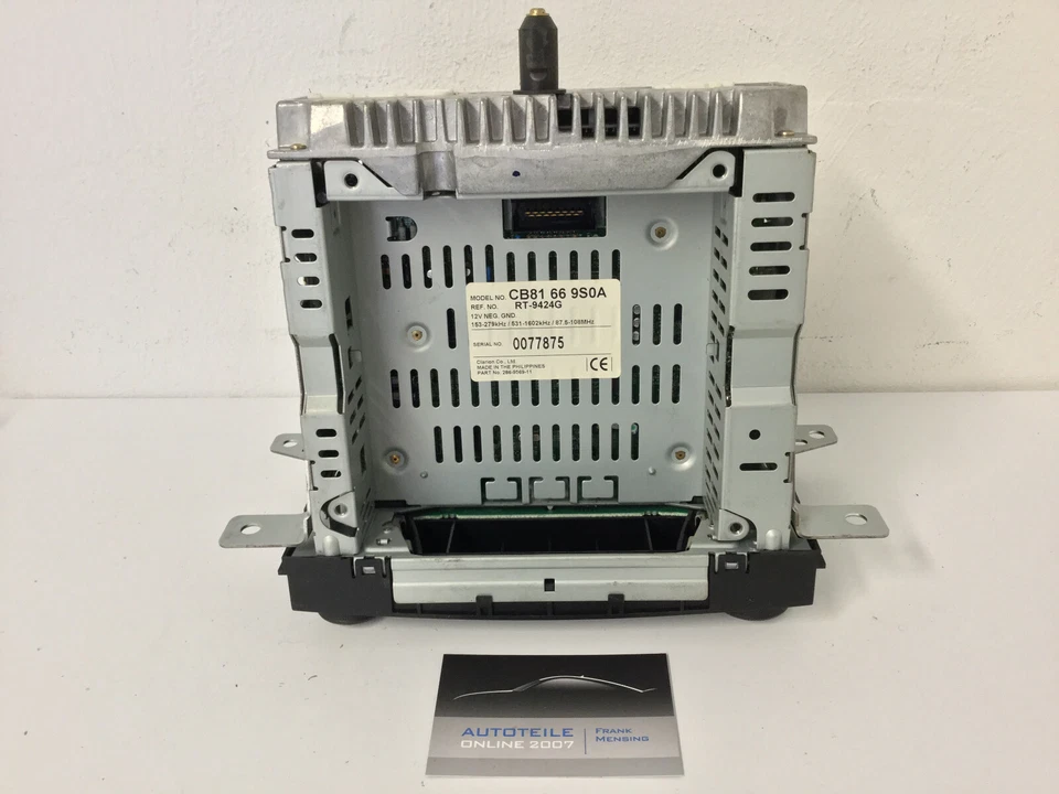 Mazda Premacy CP Autoradio Multifunction Radio Audio System  CB81669S0A 0077875 - Bild 3 von 4