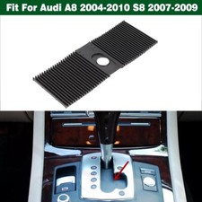 Cubierta de tira de palanca de cambios central interior para Audi A8 2004-2010 S8 2007-2009
