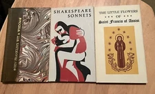 VTG Peter Pauper Press Lot 3 books St. Francis Shakespeare Ben Franklin Wisdom