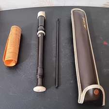 New AULOS No. 503 E Soprano Recorder With Leather Sheath (20 Avail.)