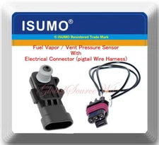 Fuel Tank Pressure Sensor W/Connector Fits:Buick Cadillac Chevrolet Hummer Isuzu