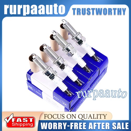 4PCS Iridium 1884610060 SILZKR6B10E Spark Plugs For Hyundai ACCENT KIA