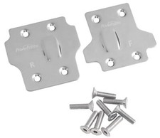 Powerhobby Stainless Steel Front & Rear Skid Plate Set Arrma Typhon 6S